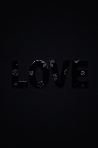 Любовь в минимализме обои