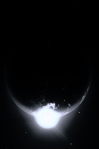 Восход виден из космоса обои