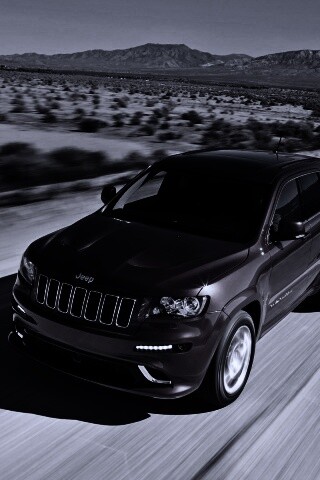 Красный Jeep обои