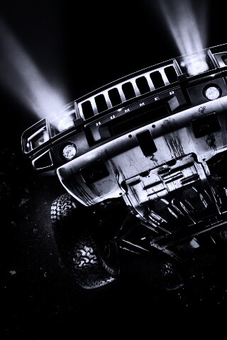 Хаммер в полете обои