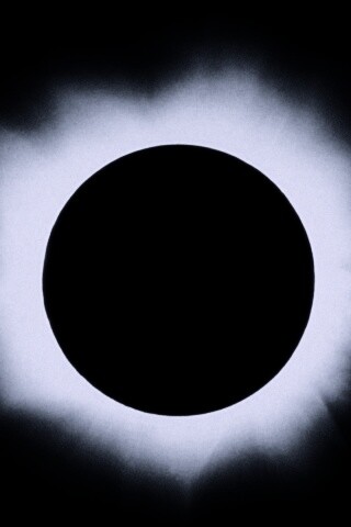 Полное солнечное затмение обои