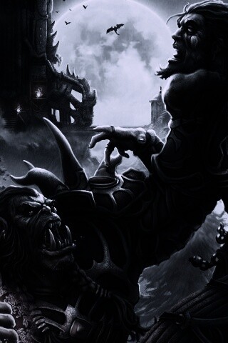 Смерть мага обои