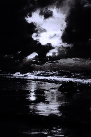 Океанский берег на закате обои