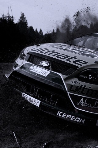 Форд учавствует в ралли обои