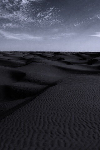 Пустыня до самого горизонта обои