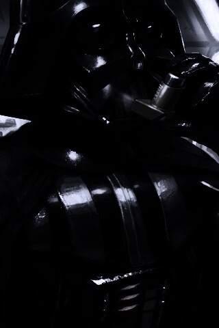 Дарт Вейдер с ингалятором обои