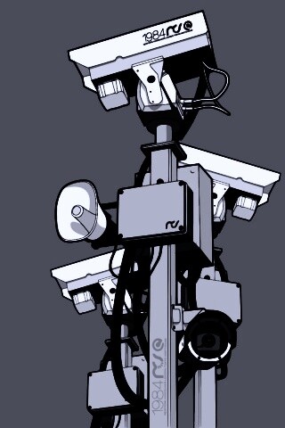 Недремлющее око камер наблюдения обои