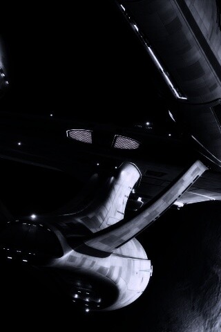 Космический корабль Enterprise из Star Trek обои