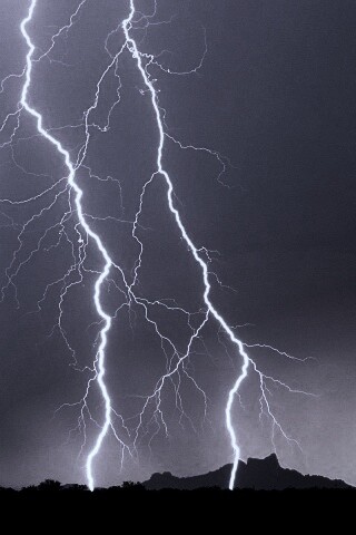 Двойная молния обои