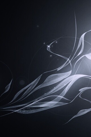 Лёгкая голубая абстракция обои