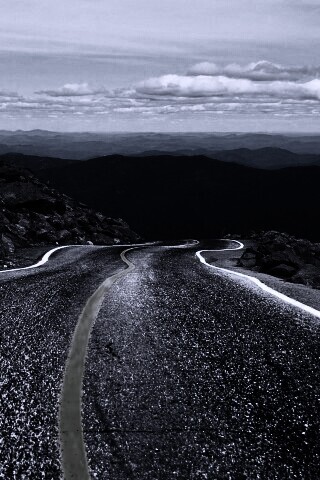 Горная дорога обои