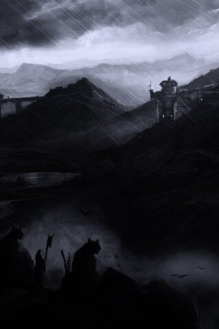 Пейзаж из Dragon Age 2 обои