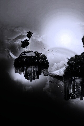 Парящие острова обои