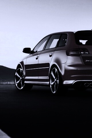 Audi модели RS3 сзади обои