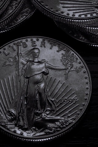 Монета США обои