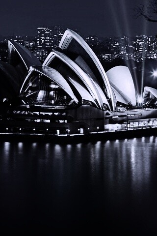 Здание оперного театра в Сиднее обои