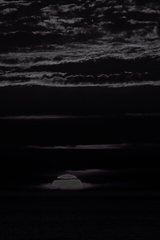 Закат в море обои