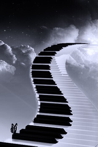 Музыка, которая ведёт нас на седьмое небо обои