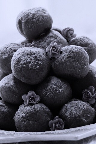 Круглые пироженки обои