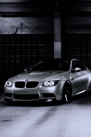 Черный и зеленый BMW M3 обои