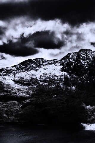 Вид на горы обои