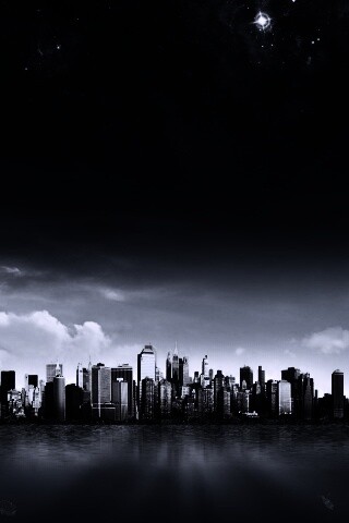 Город на острове обои