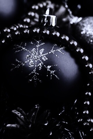 Новогодние украшения для елки обои