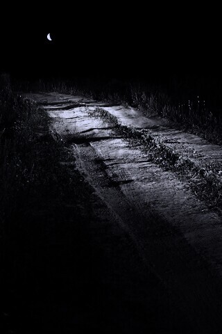 Ночная дорога обои