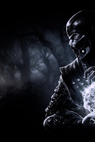 Бой SubZero и Scorpion из Mortal Kombat обои