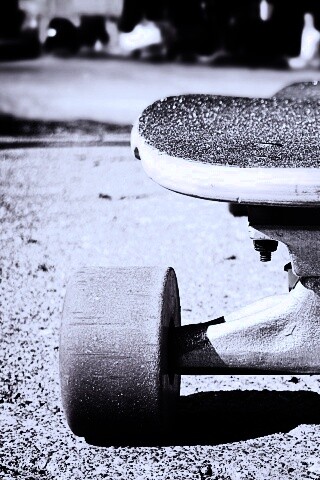 Скейтборд на солнце обои