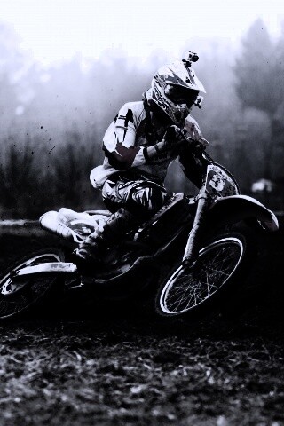 Зрелищное ралли на мотоциклах обои