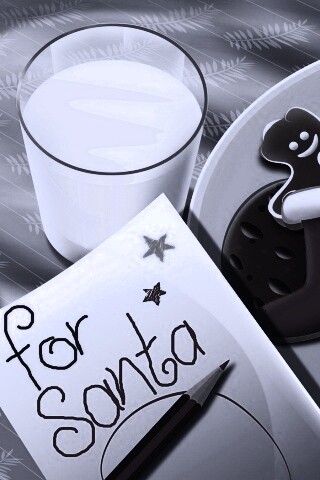 Сладости для санты обои