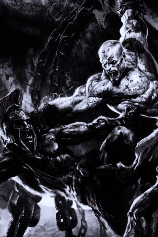 Бог войны обои