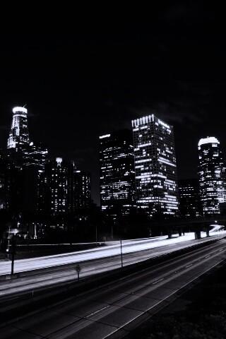 Ночной город обои