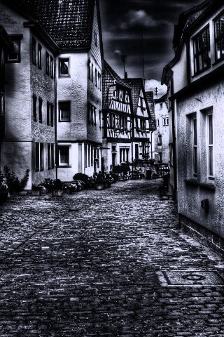 Старый городок обои