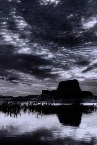 Горное озеро обои