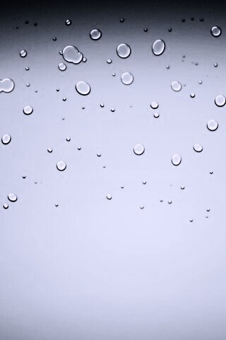 Капли воды на стекле обои