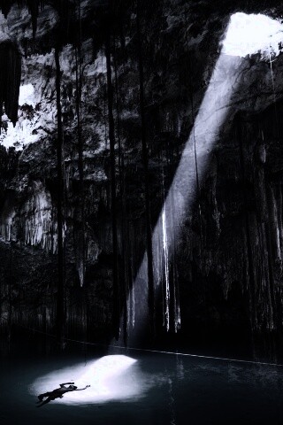 Пещера сталактитов обои