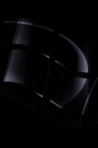 Стеклянный логотип Windows обои