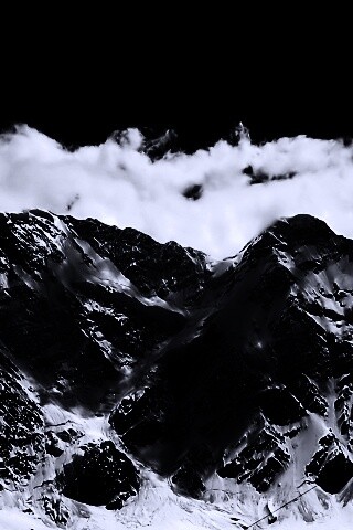 Снежные горы обои