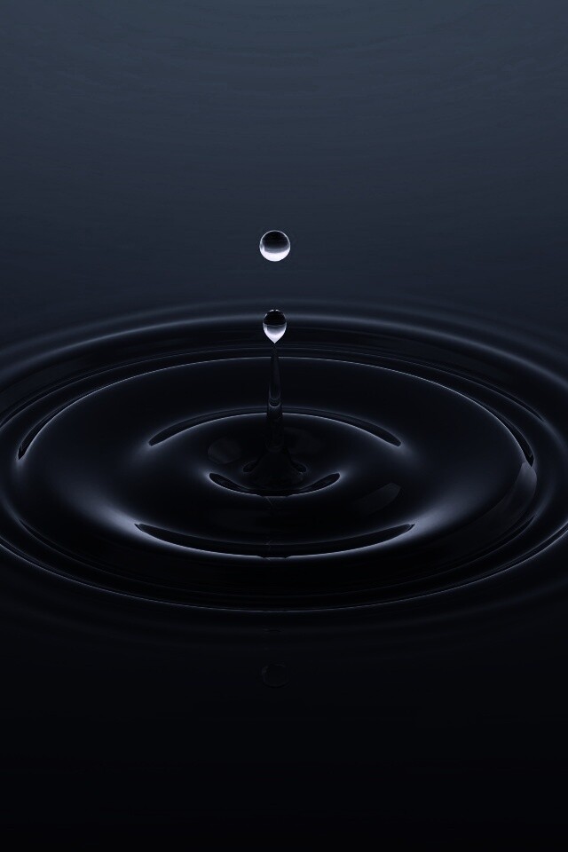 Упавшая капля обои