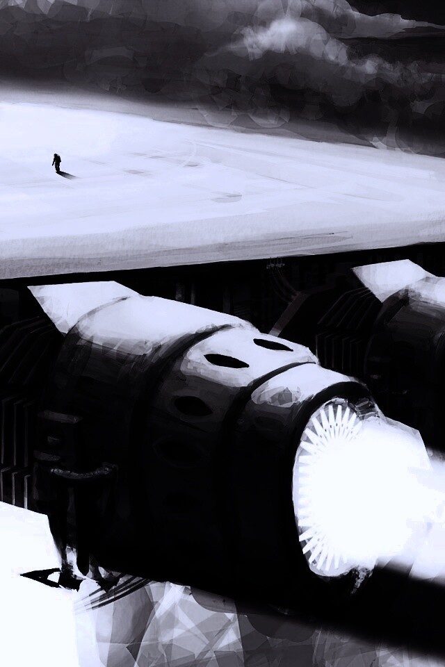 Разгон космического корабля обои