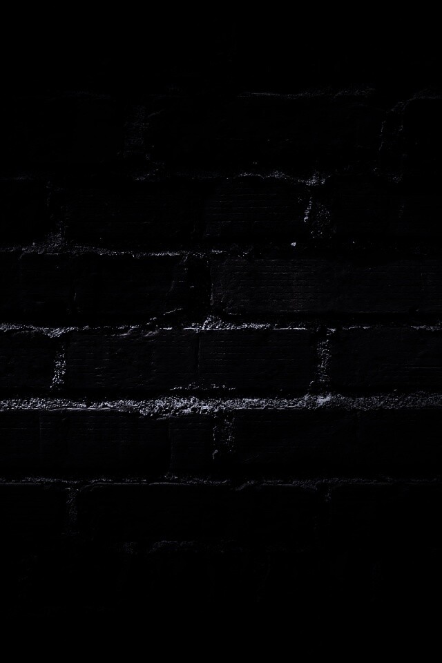 Затемненная кирпичная стена обои