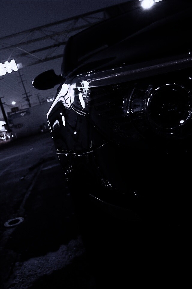 Ночная автомойка обои