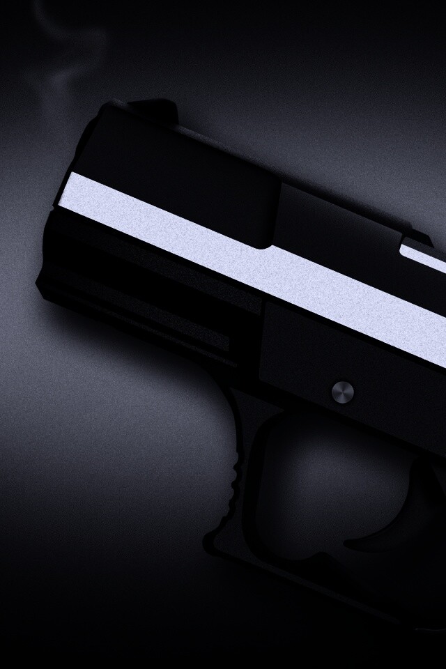 Дымящийся ствол обои