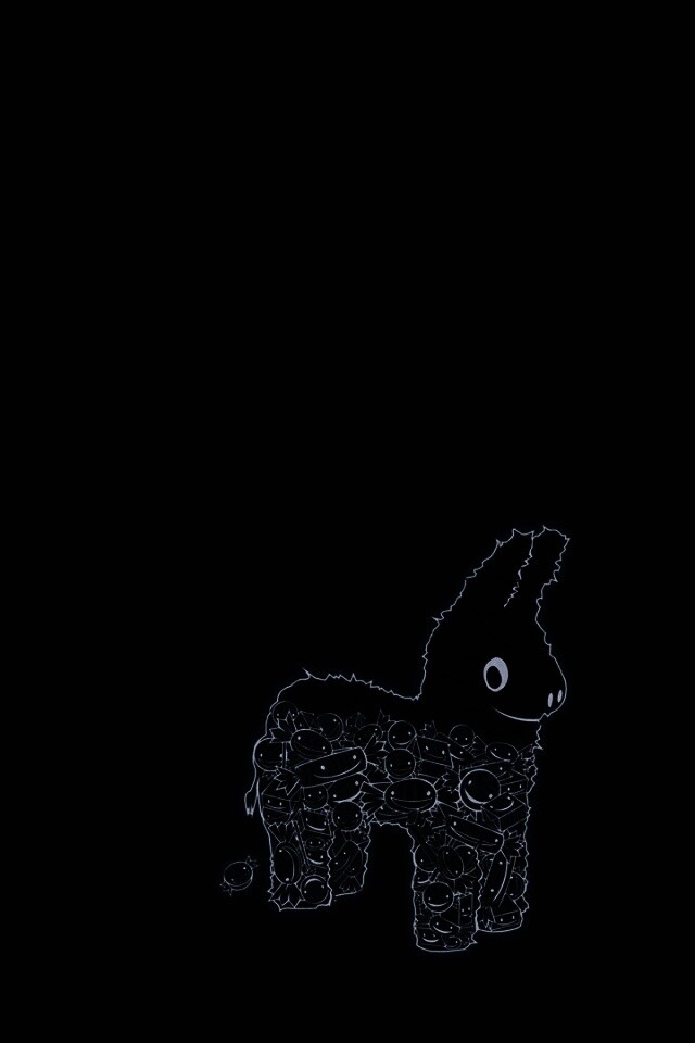 Кофеты прячутся в пинате обои