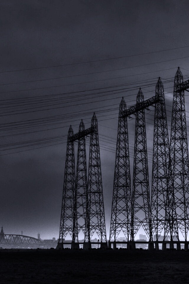 Линии электропередачи обои