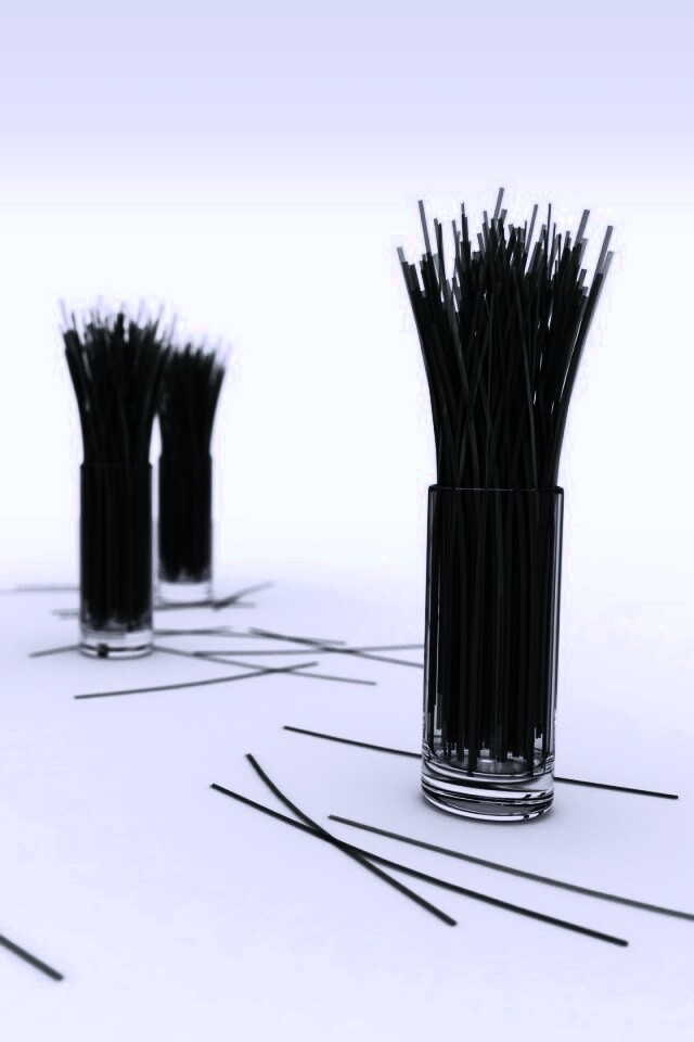 Трава в стакане обои