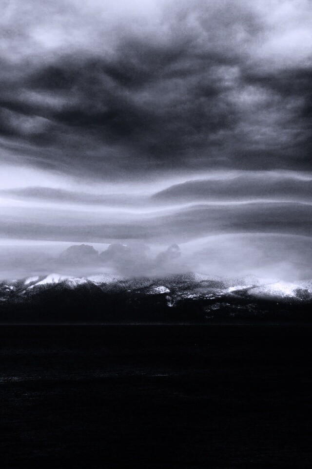 Горное побережье обои