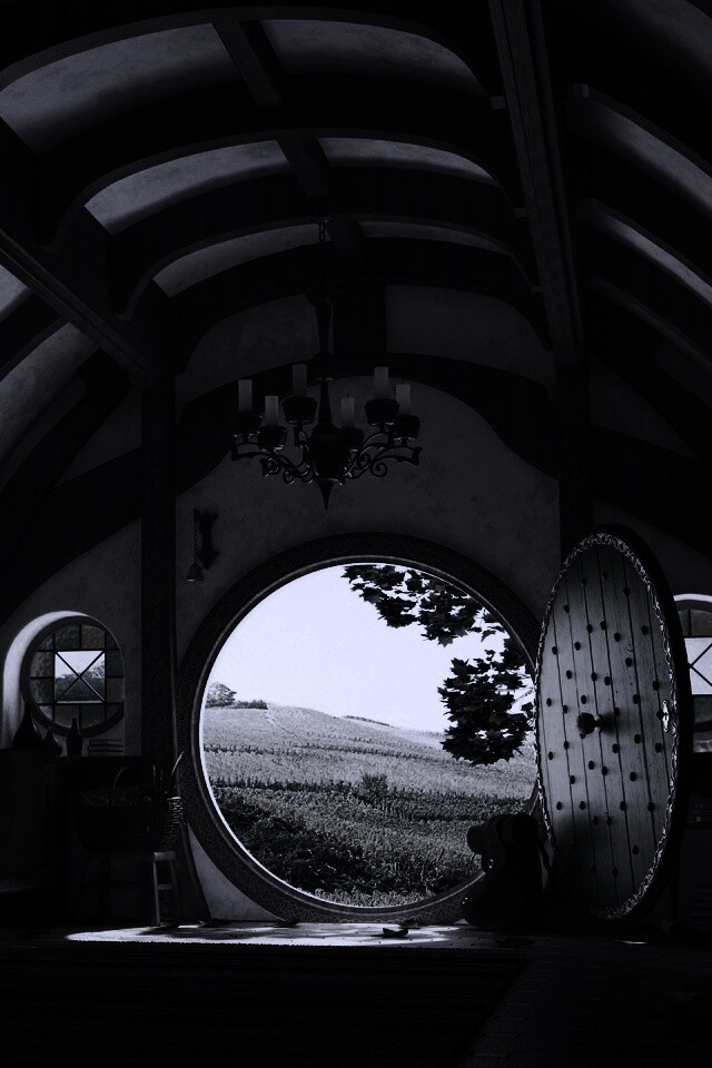 Дом хоббитов обои